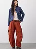 Free People Reef Curved Twill Cargo Pants | Burnt Chilis