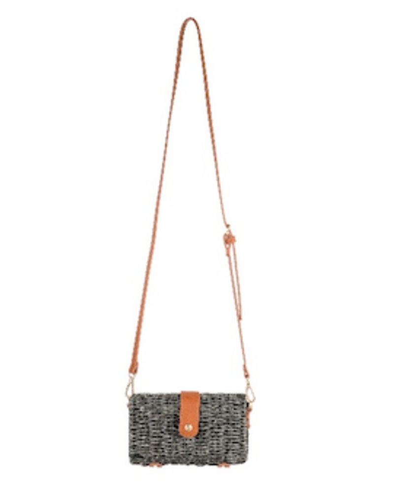 raffia crossbody