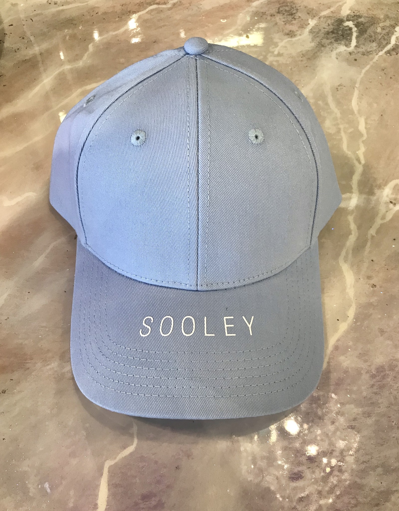 baby blue baseball hat