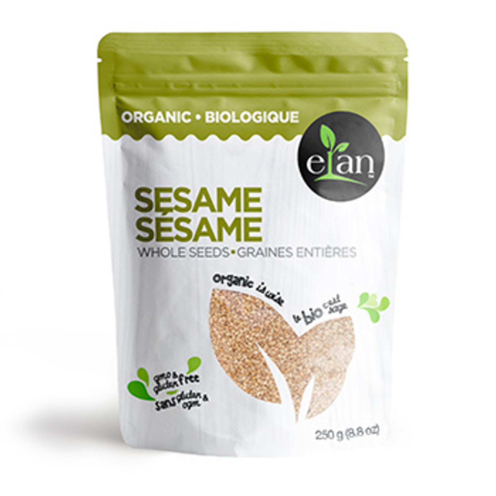 Elan Organic Whole Sesame Seeds 250g
