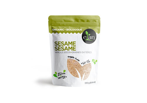 Elan Organic Whole Sesame Seeds 250g