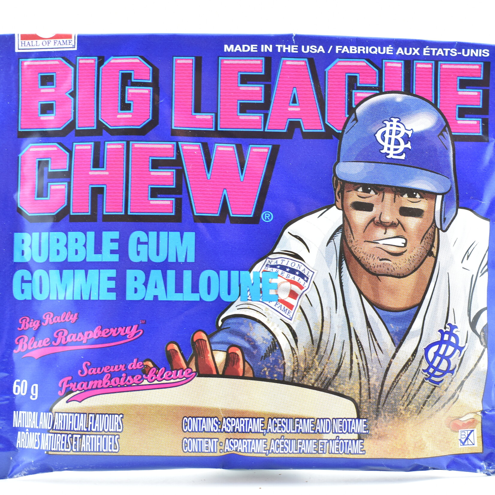 Big League Chew Big League Chew blue raspberry bubble gum