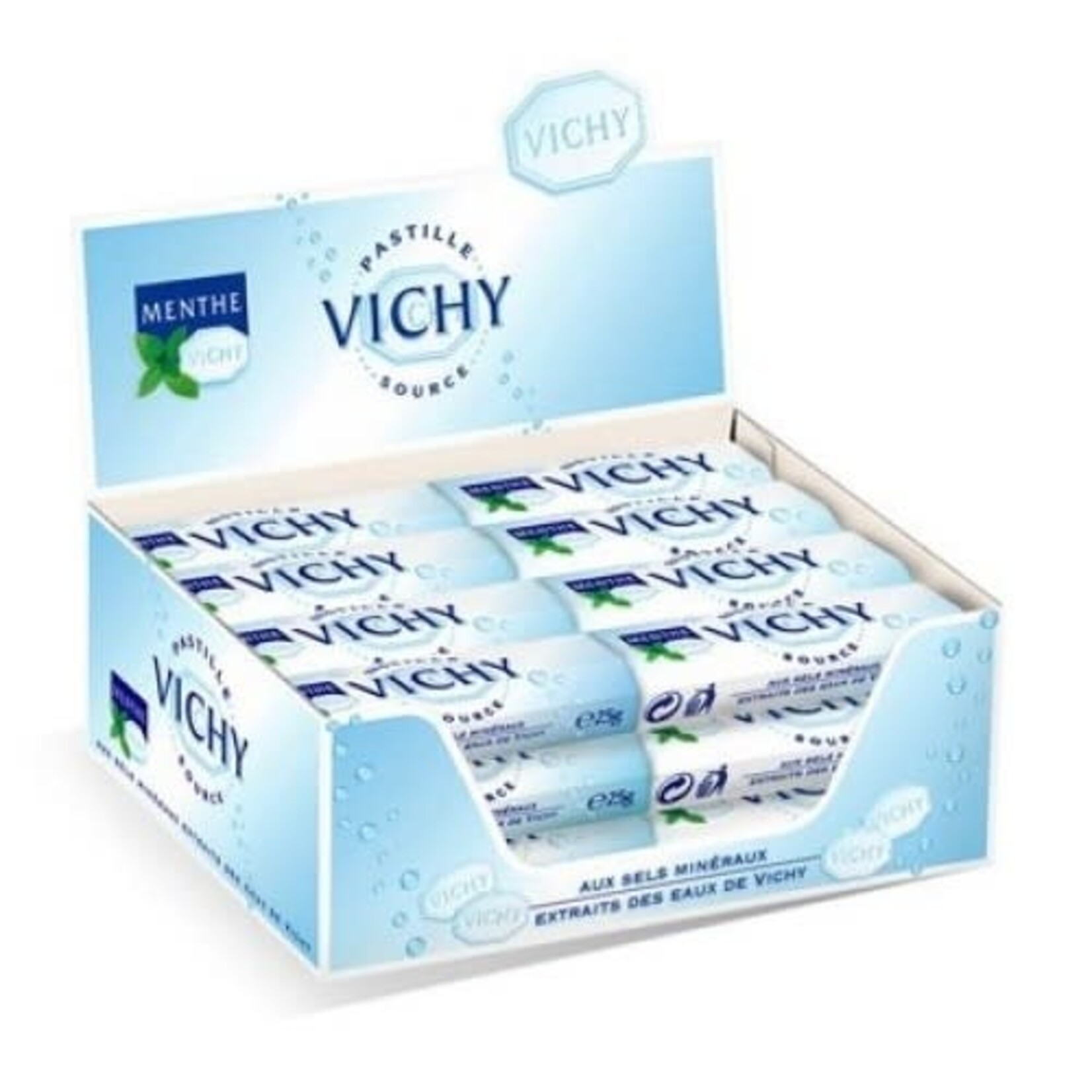 Vichy Pastille Vichy menthe sans sucre 25g