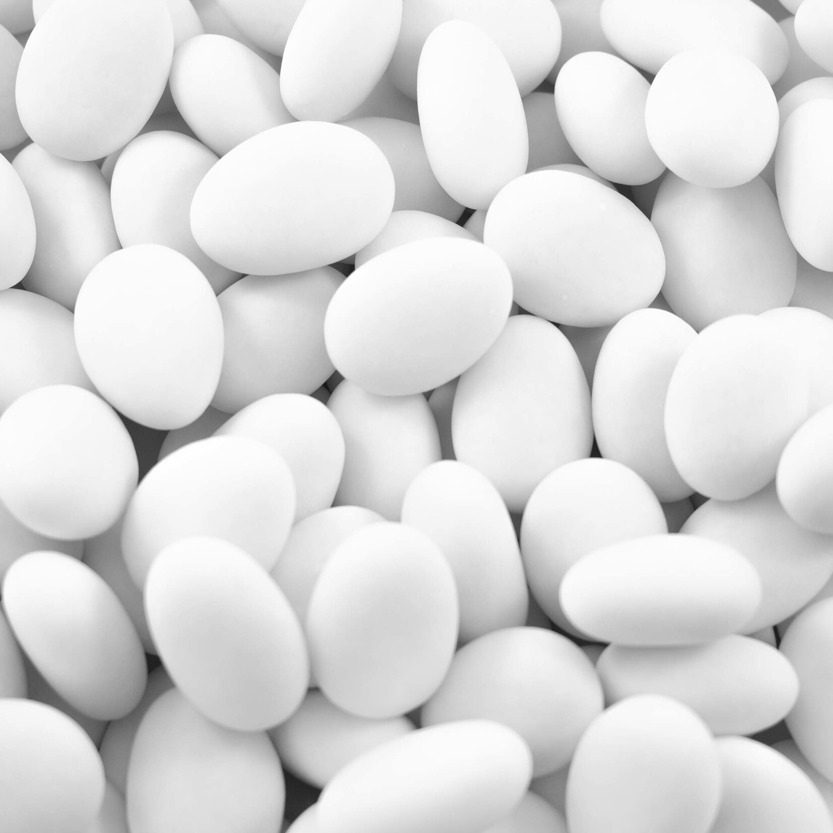 White Sugared Almonds