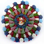 Gâteau de bonbons des fêtes 1500g