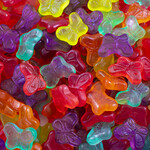 Albanese Mini Gummi Butterflies