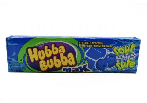 Blue Raspberry Hubba Bubba (5 pieces)