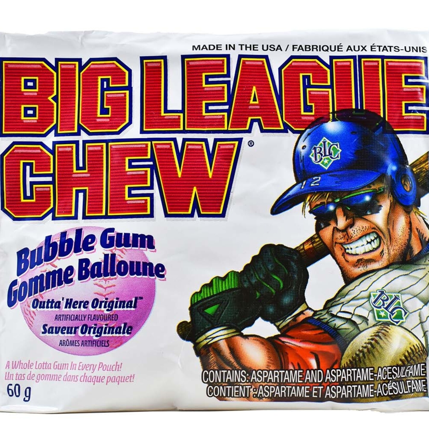 Big League Chew Gomme Big League Chew originale 60g