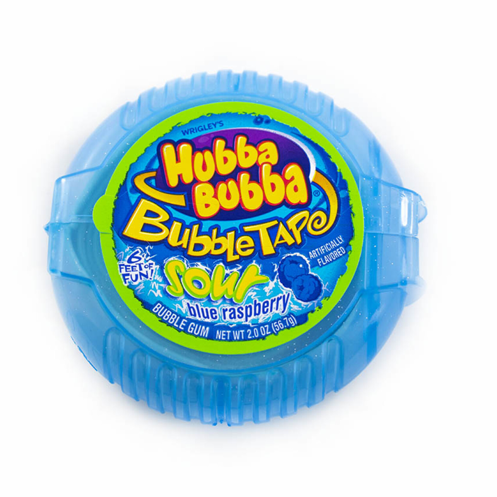 Hubba Bubba sour blue raspberry bubble gum 56.7g