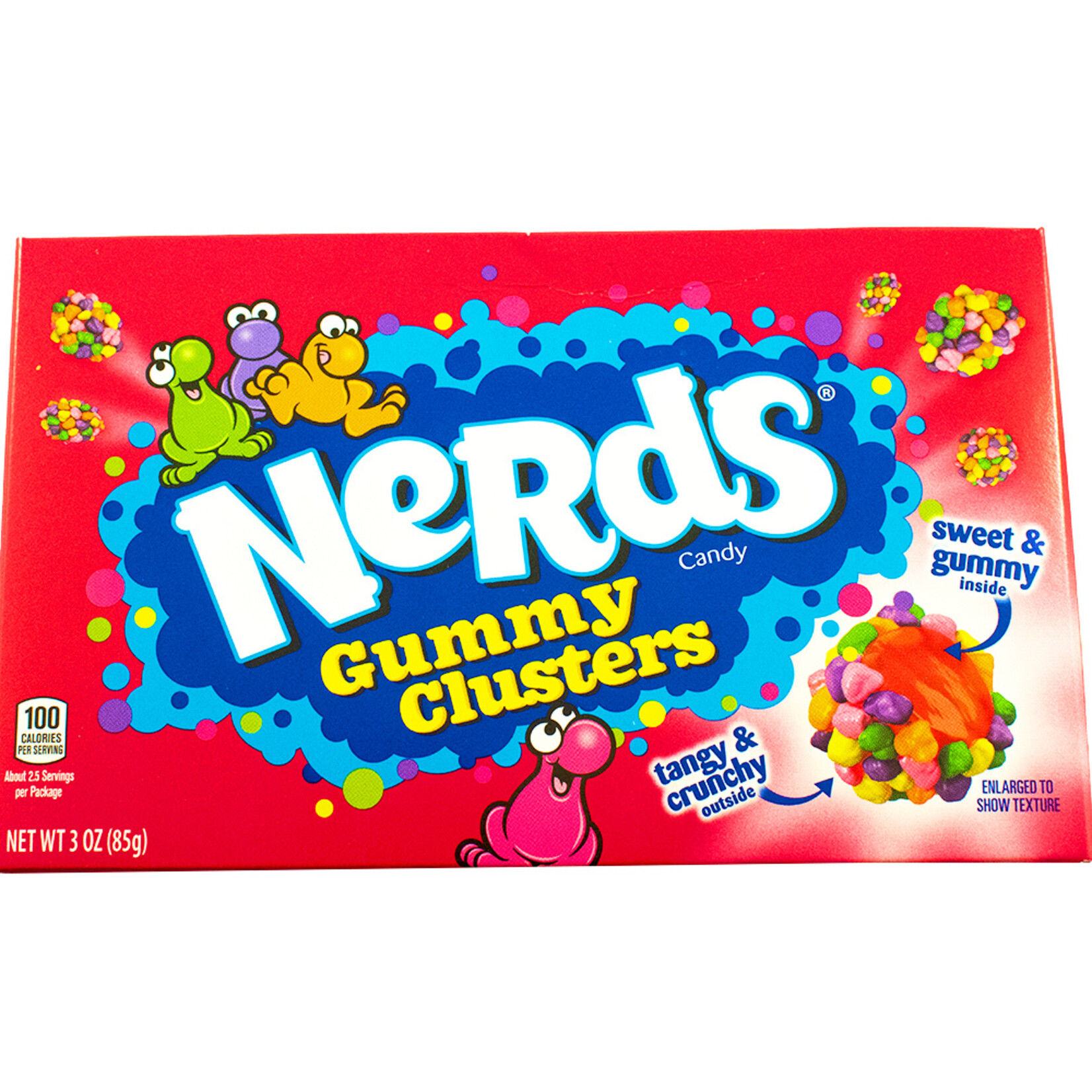 Nerds Nerds Gummy Clusters Rainbow 85g