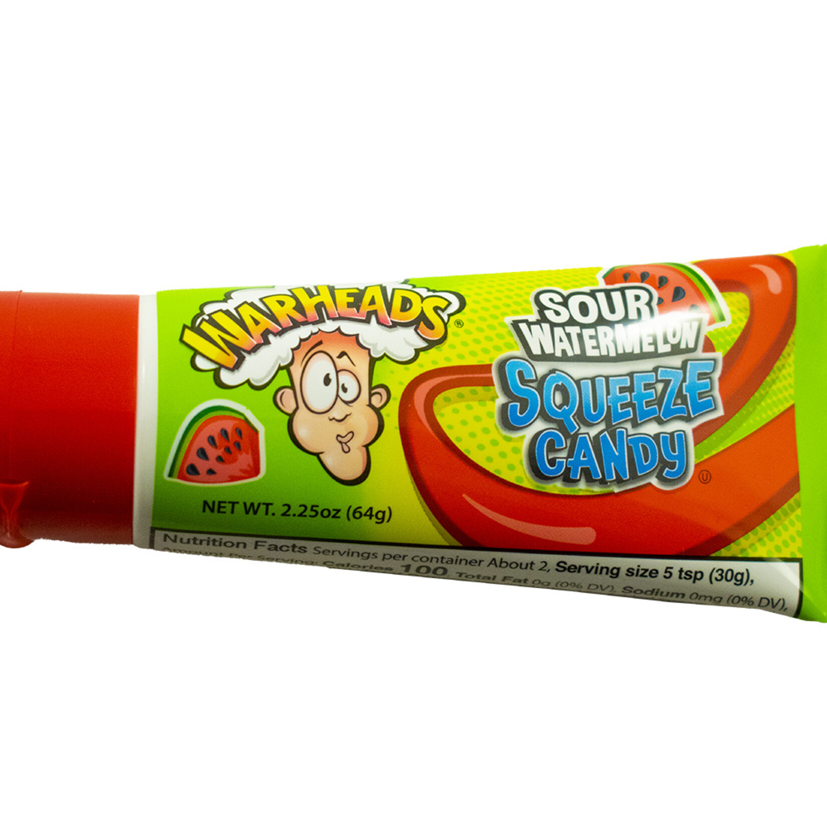 Warheads Warheads Squeeze Melon d'eau Sûrette 64g