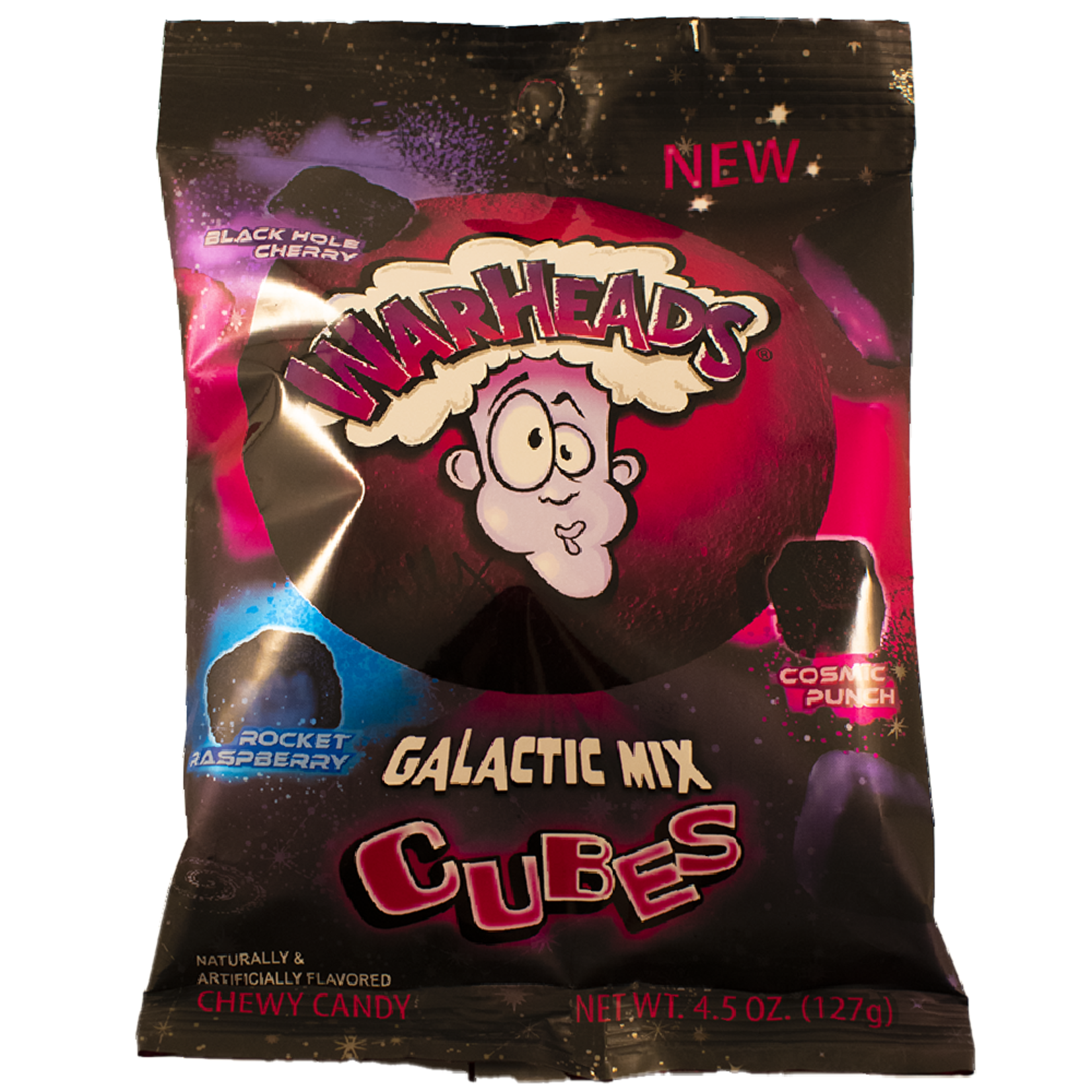 Warheads Warheads Galactic Mix Cubes 127g