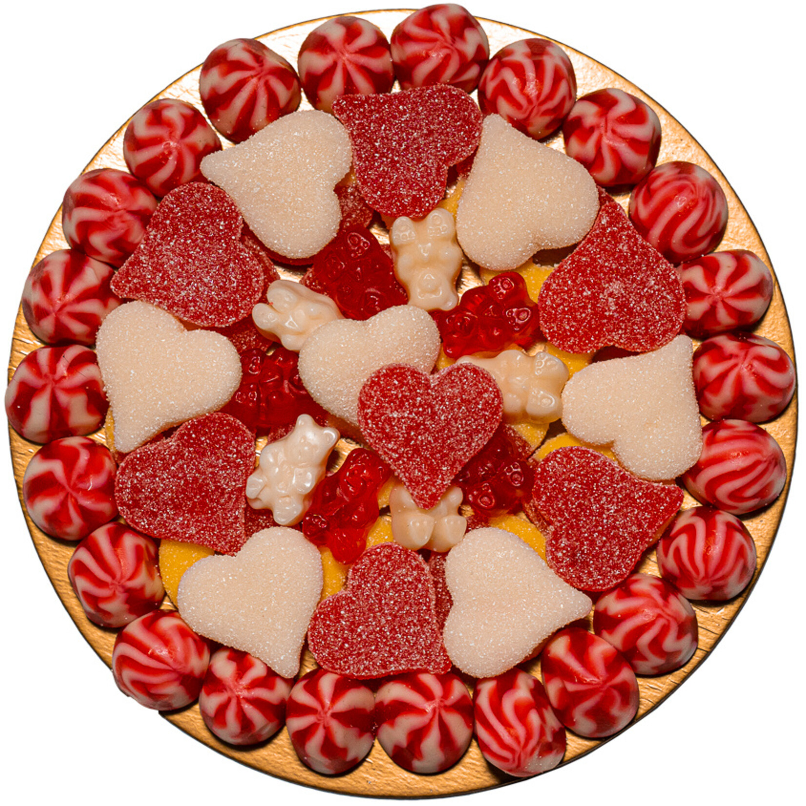 Pizza de bonbons St-Valentin 700g