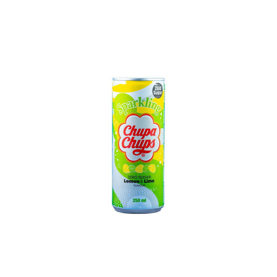 Chupa Chups 0 sugar lemon/lime 250ml