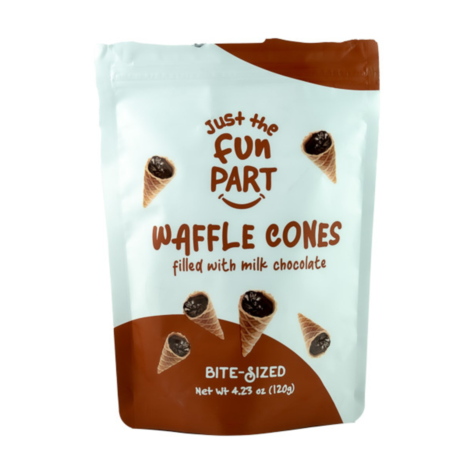 Waffle Cones Chocolat Au Lait 120g