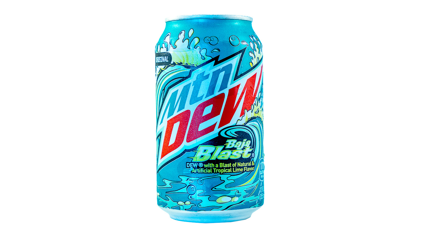 Mountain Dew Baja blast 355ml Nick & Joe Candy Shop