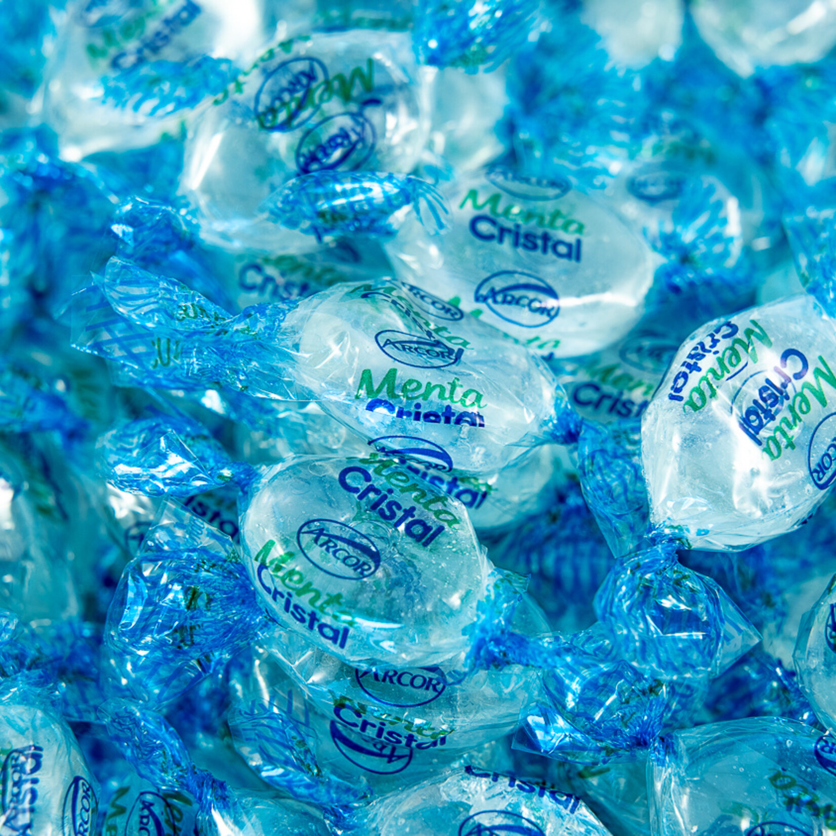 Bonbons  à la menthe clairs