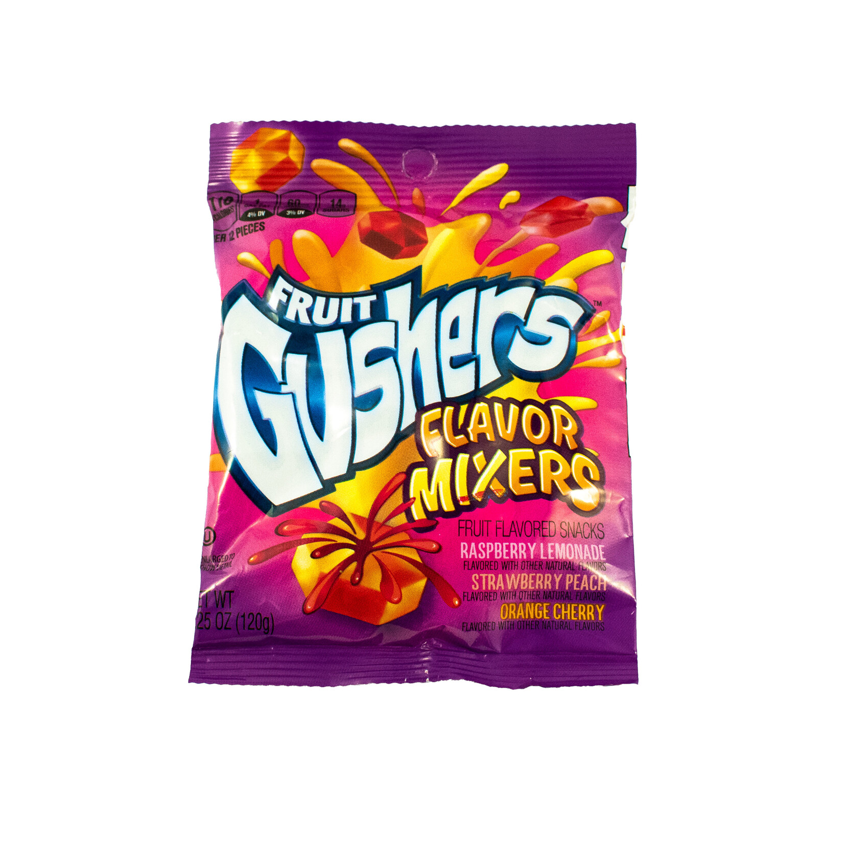 Gushers Fruit Gushers Flavors Mixers 120g