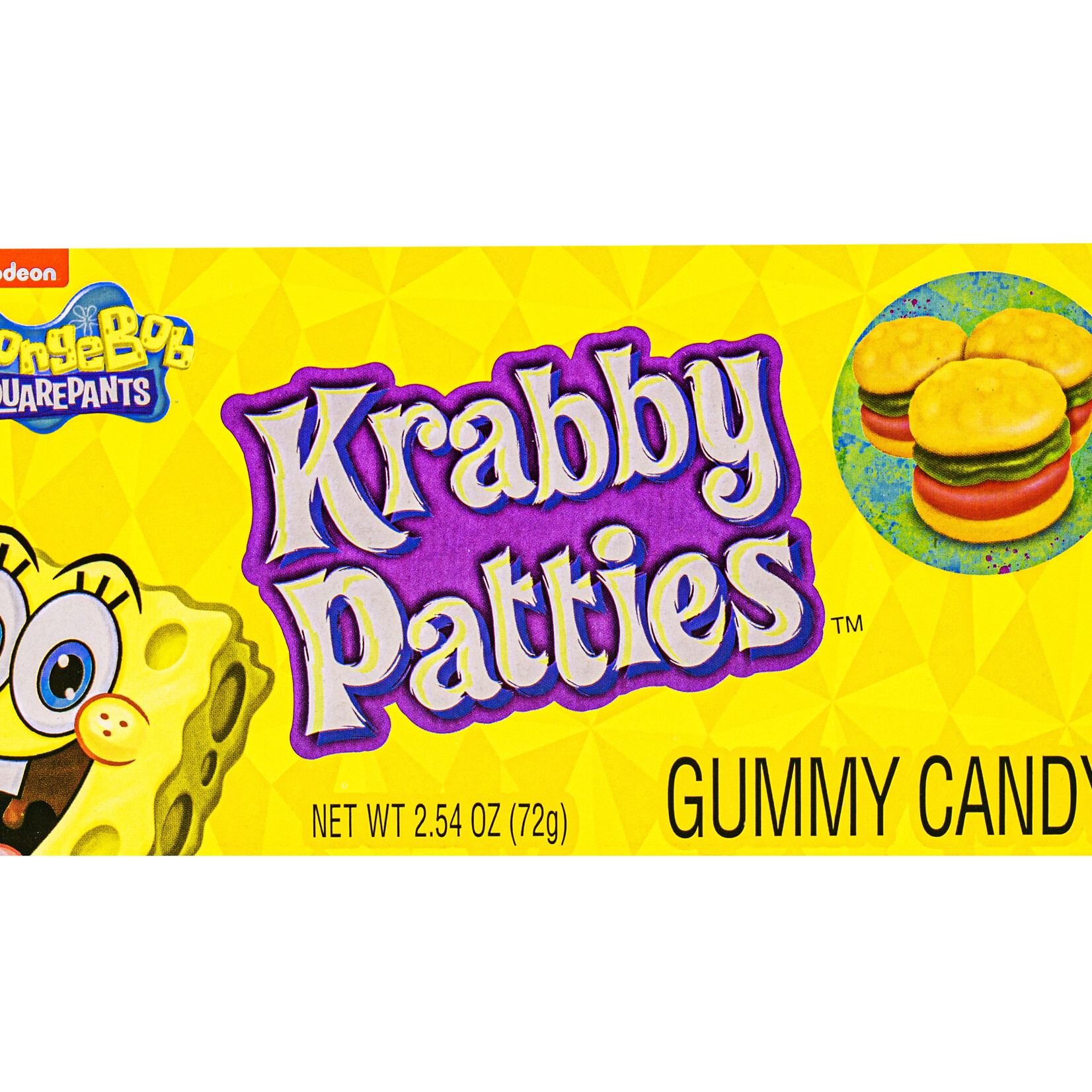 SpongeBob Krabby Patties 72g
