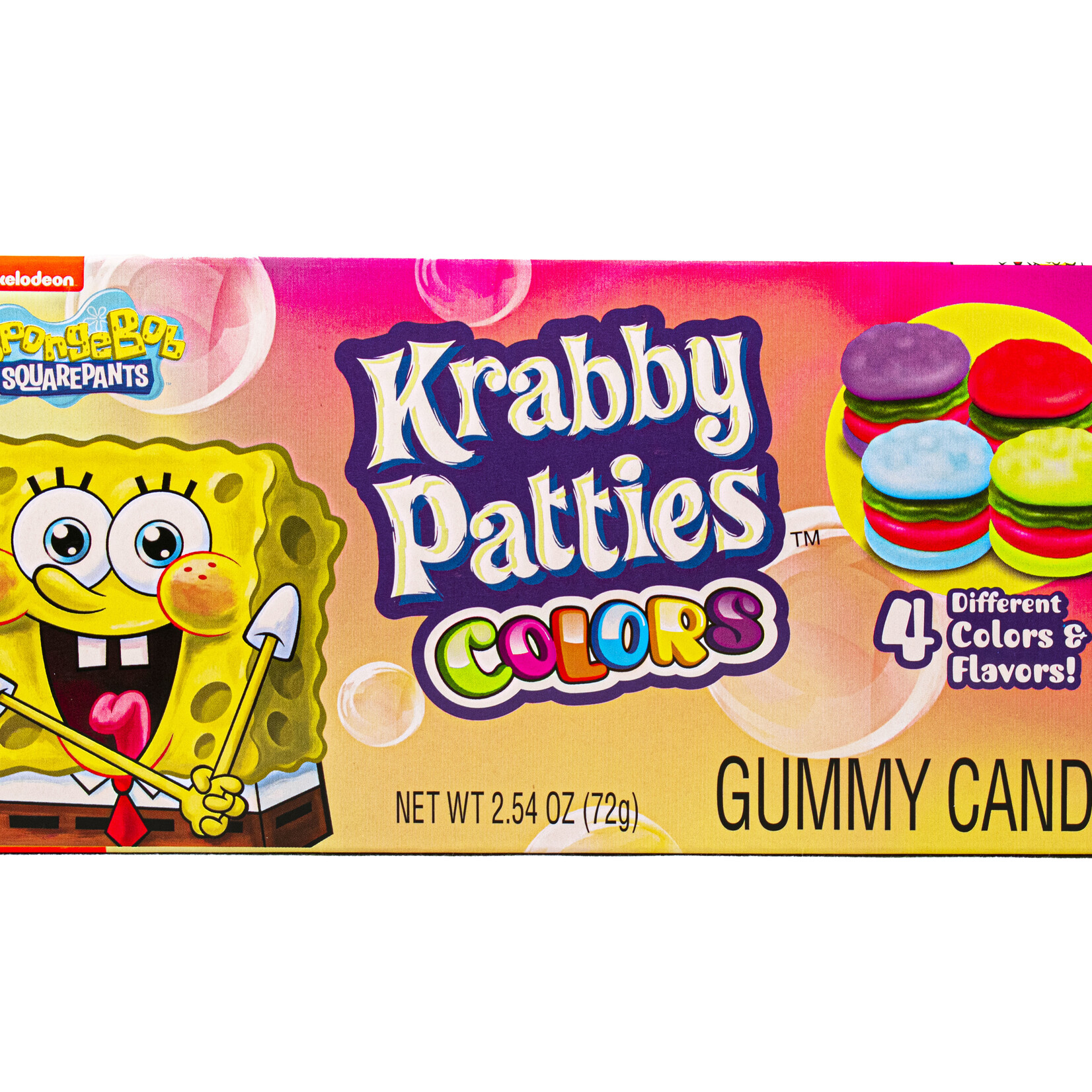 Krabby Patties coloré 72g