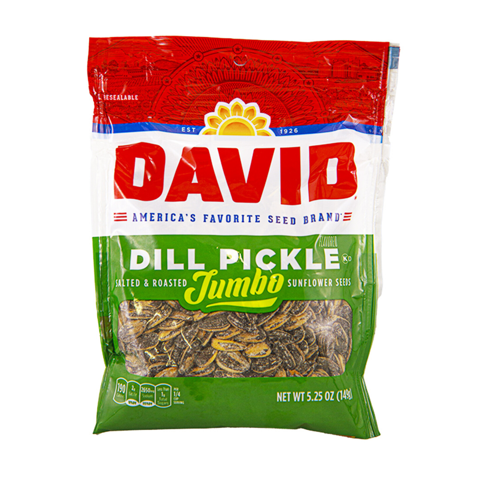 david Sunflower seeds dill pickle David 149g