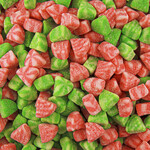 Albanese Green & Pink watermelon candy