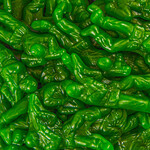 Albanese Green soldiers candies