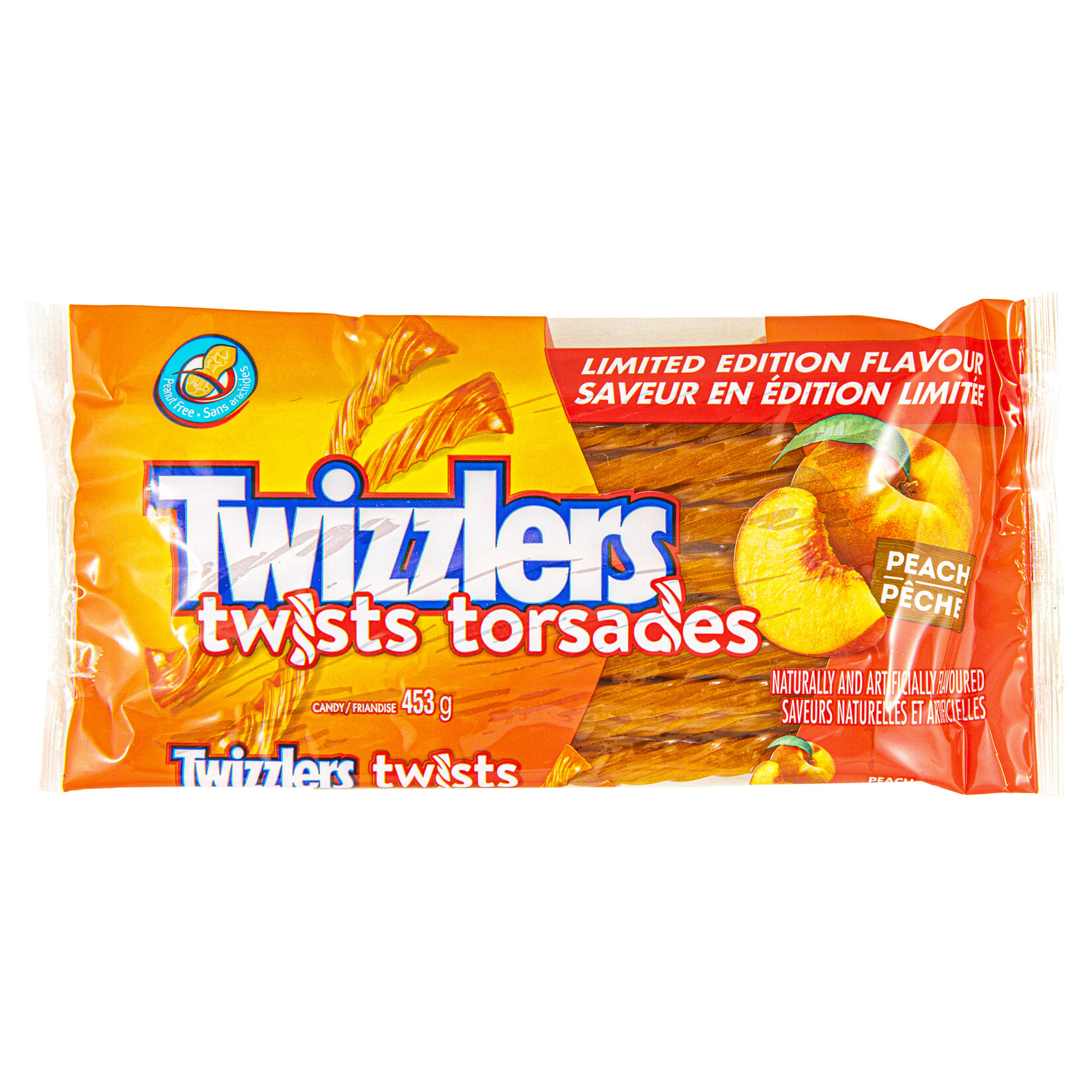 Twizzlers Peach Twists (limited edition) 453g