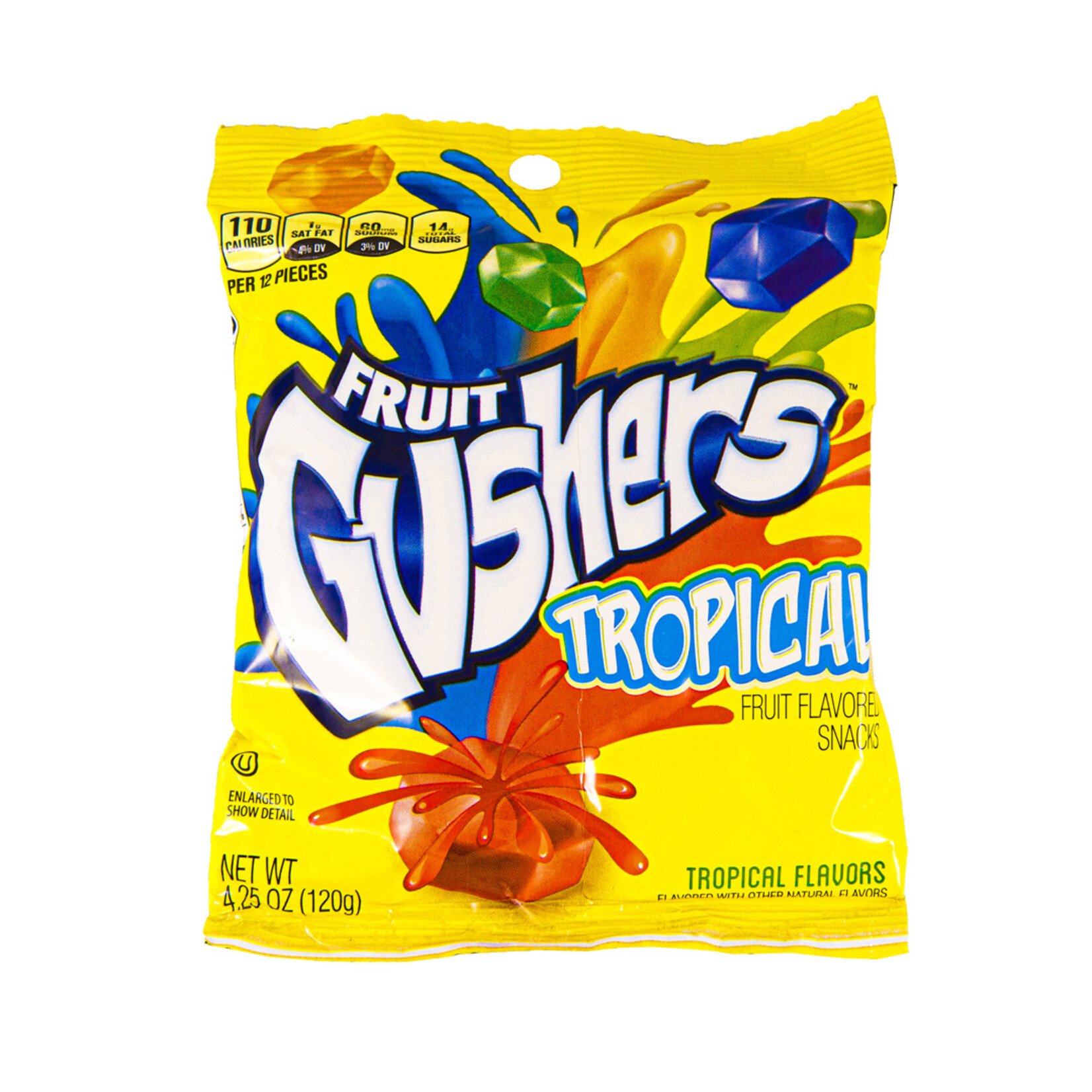 Bonbons Fruit Gushers tropical 120g