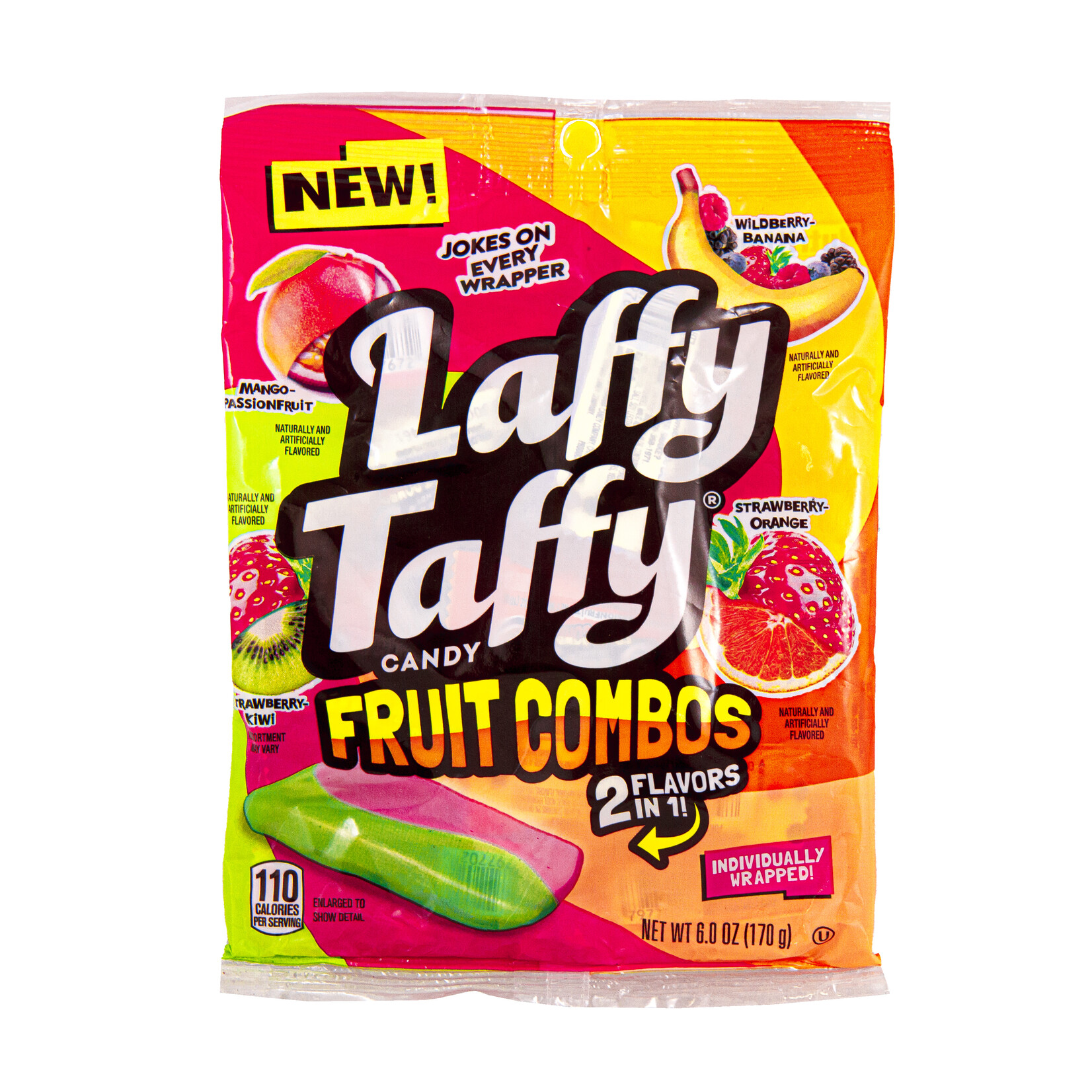 Pâte À Mâcher Laffy Taffy 2 saveurs  en 1 170g