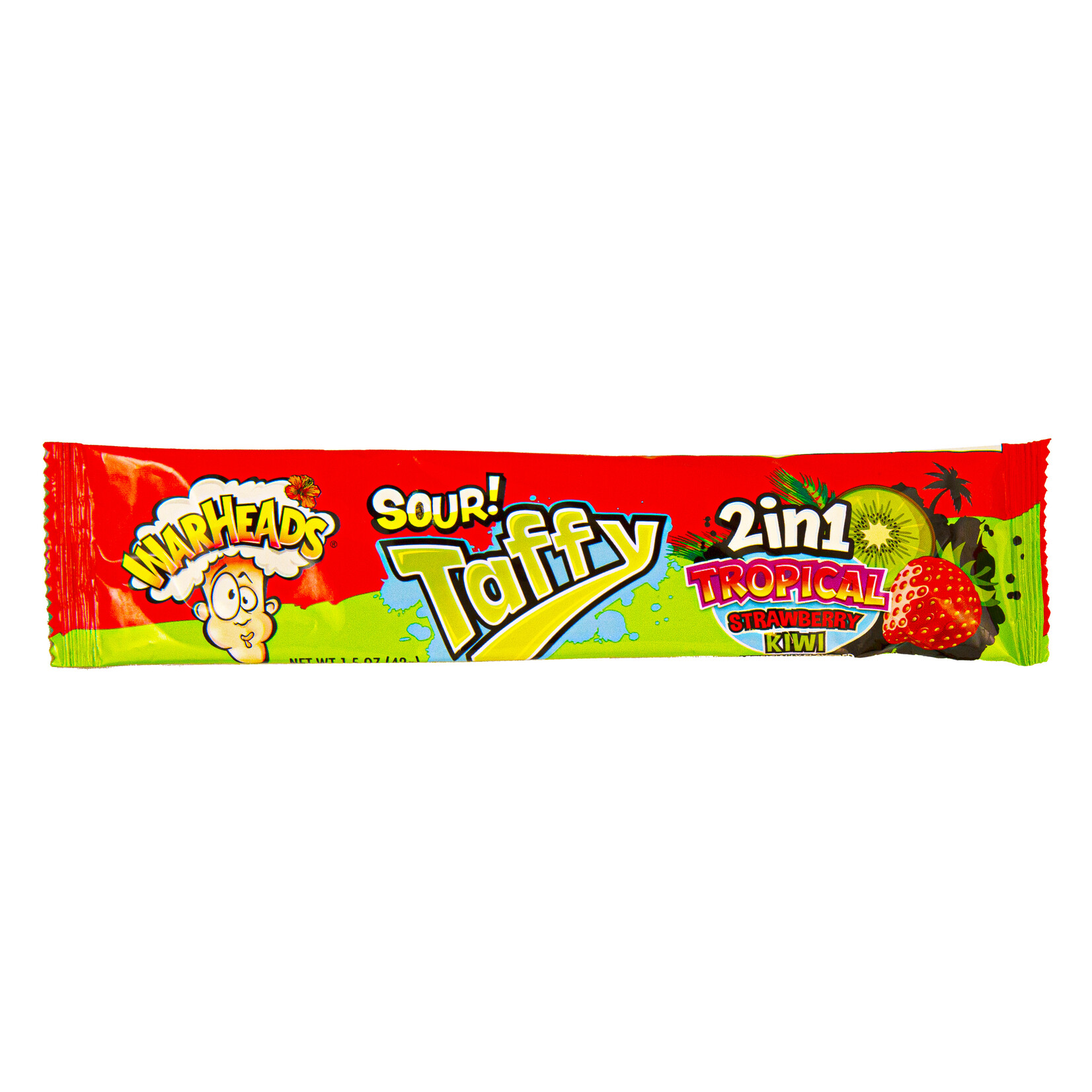 Warheads Pâte À Mâcher Warheads Taffy 2 en 1 Tropical 42g