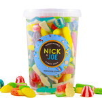 Sour and gummy candy bucket 700g