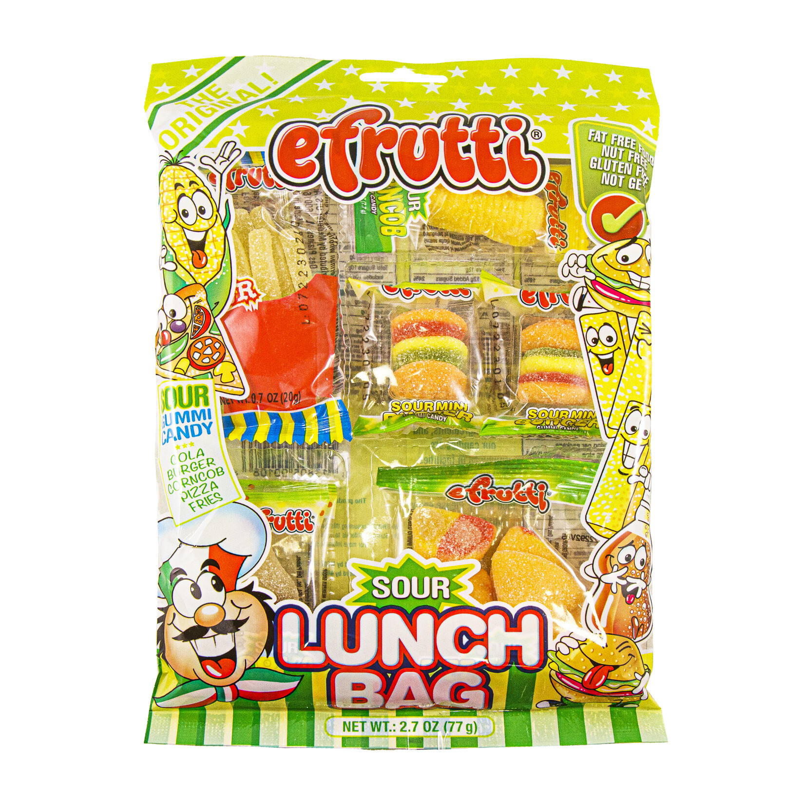 efrutti Sour Lunch Bag E-Frutti 77g