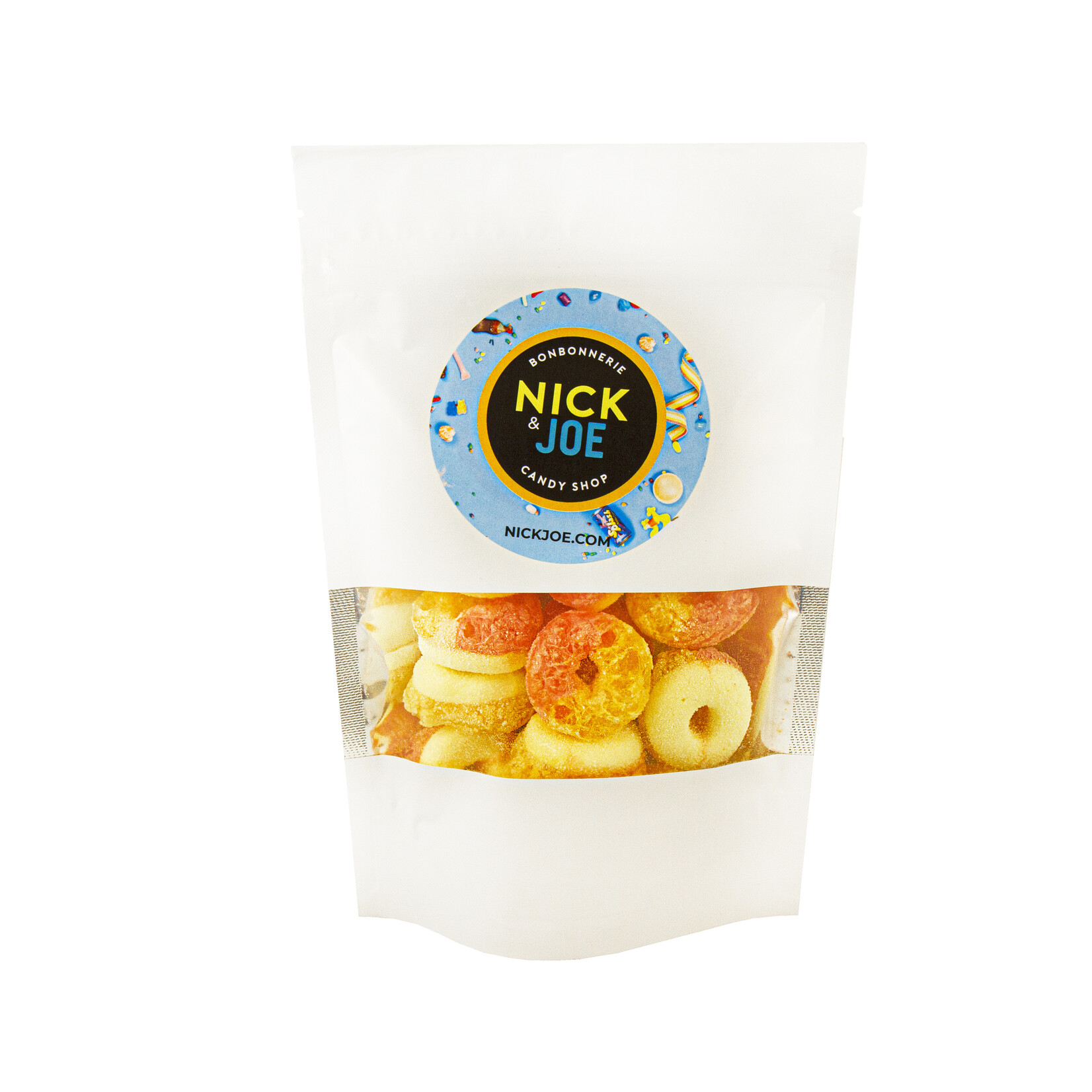 Freeze Dried Sour Peach Rings 30g