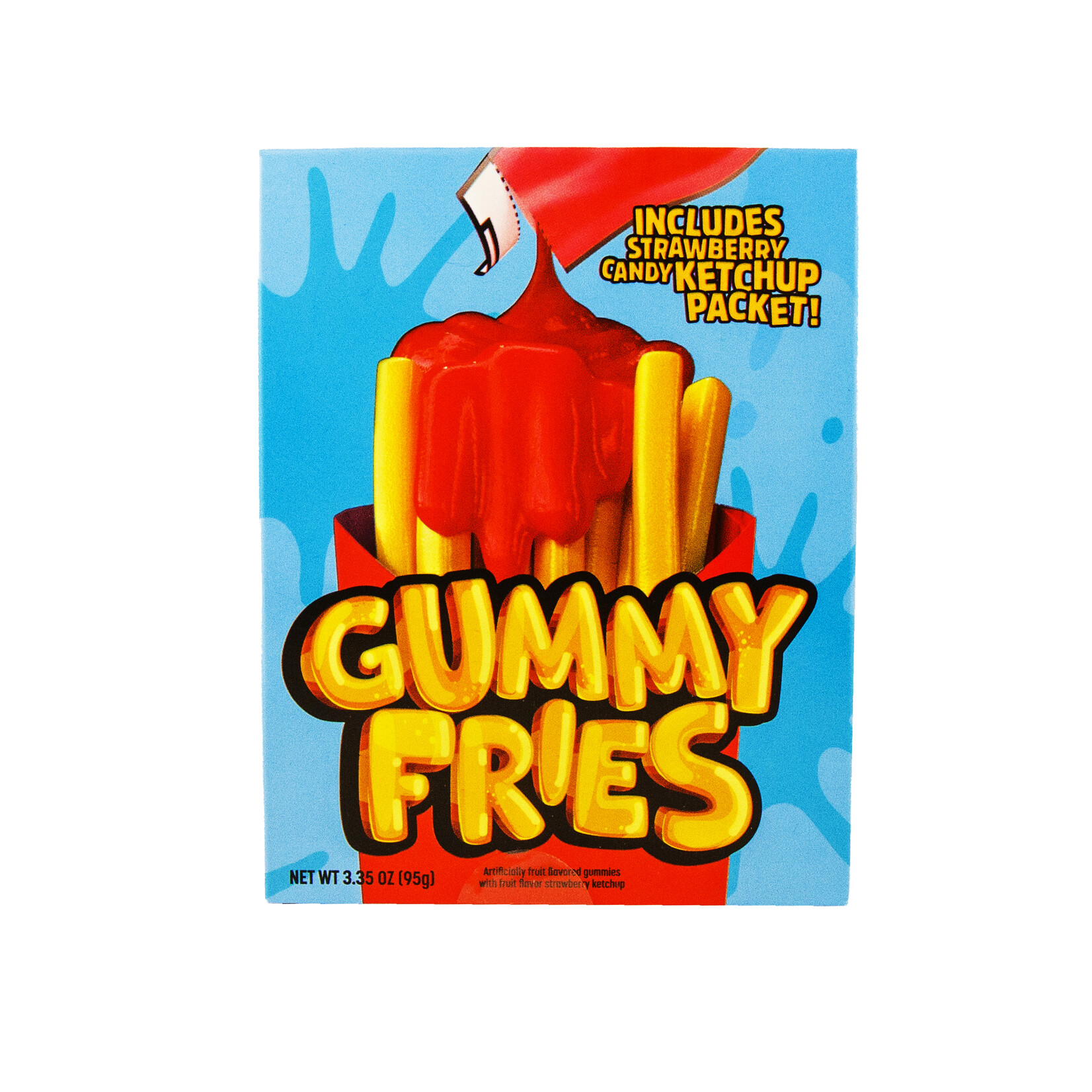 Gummy Fries with Strawberry Ketchup 95g