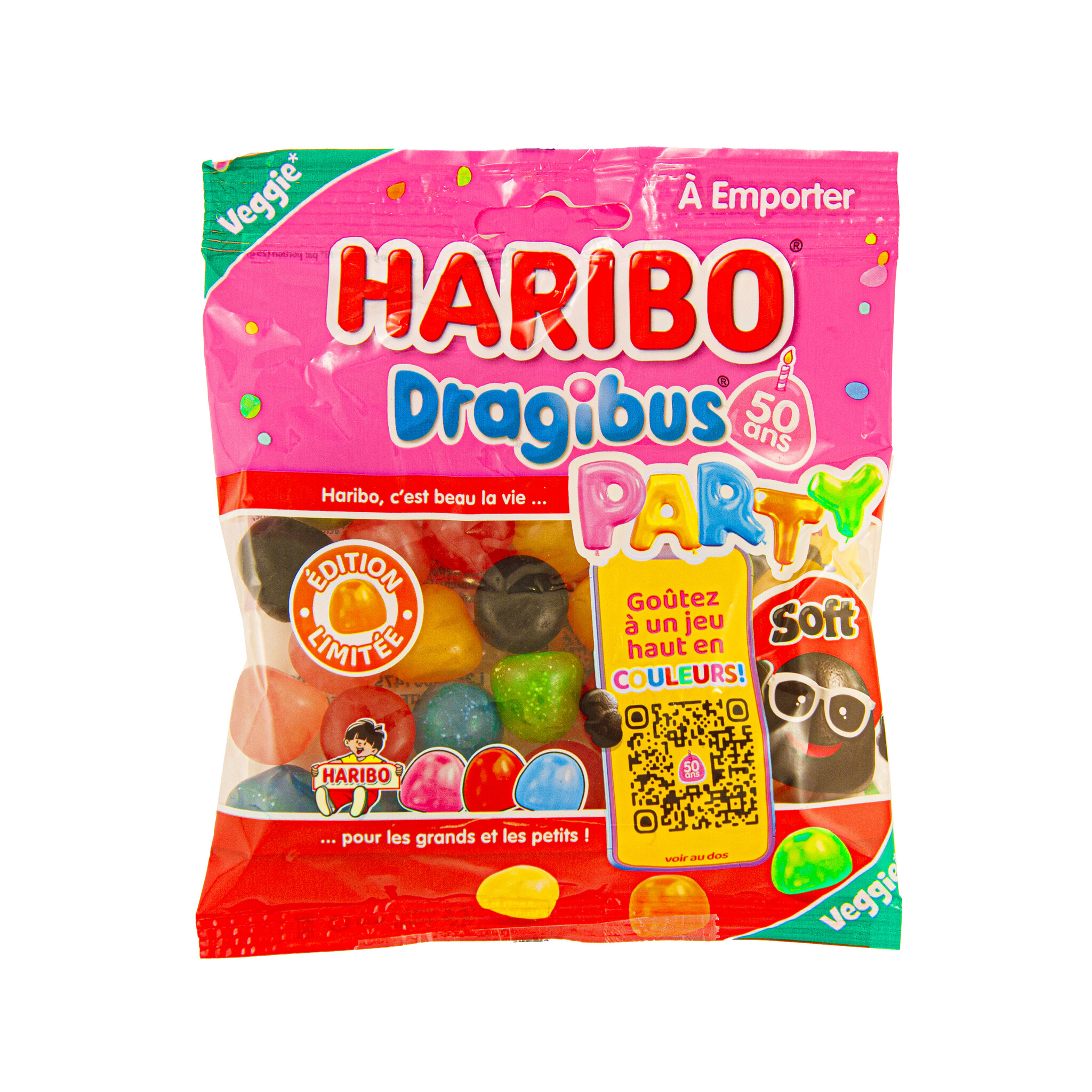 Nick & Joe Candy Shop  Haribo Dragibus Party 120g - Nick & Joe Candy Shop