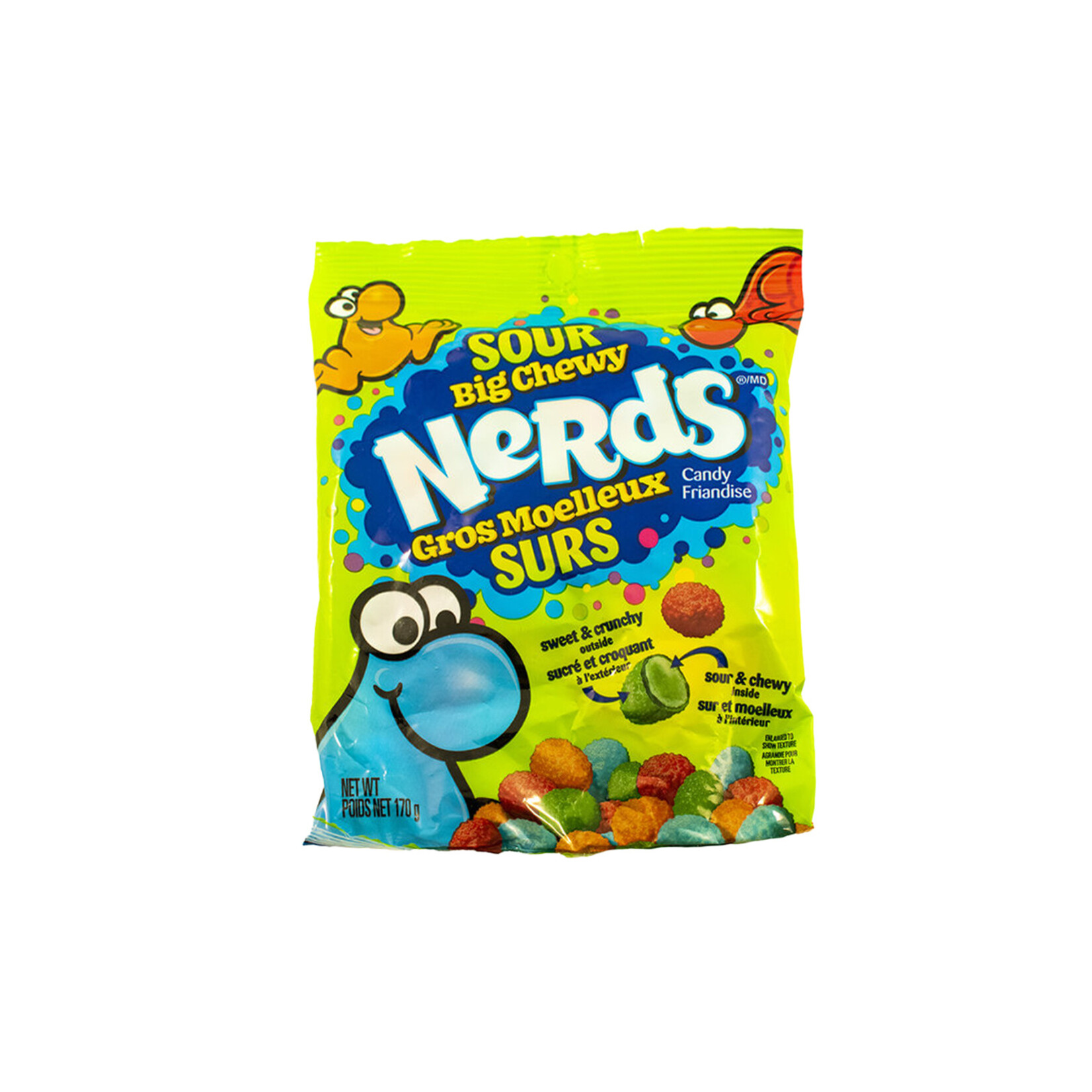 Nerds Nerds gros moelleux surs 170g