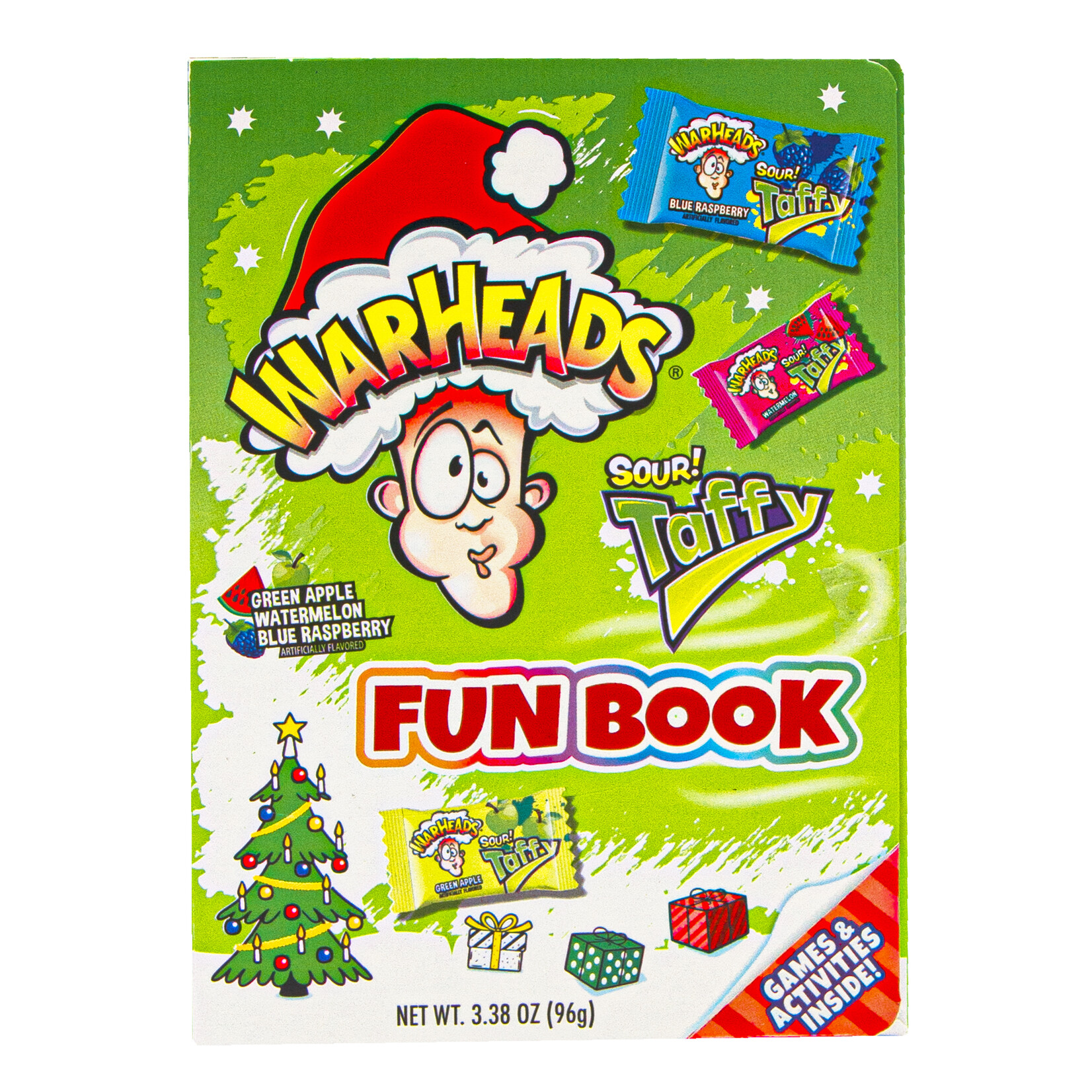 Warheads Bonbons Warheads sour taffy fun book 96g