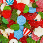 Christmas jelly candy mix