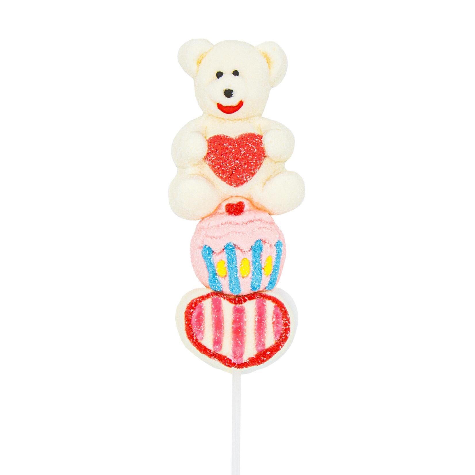 Brochette de guimauve St-Valentin 60g