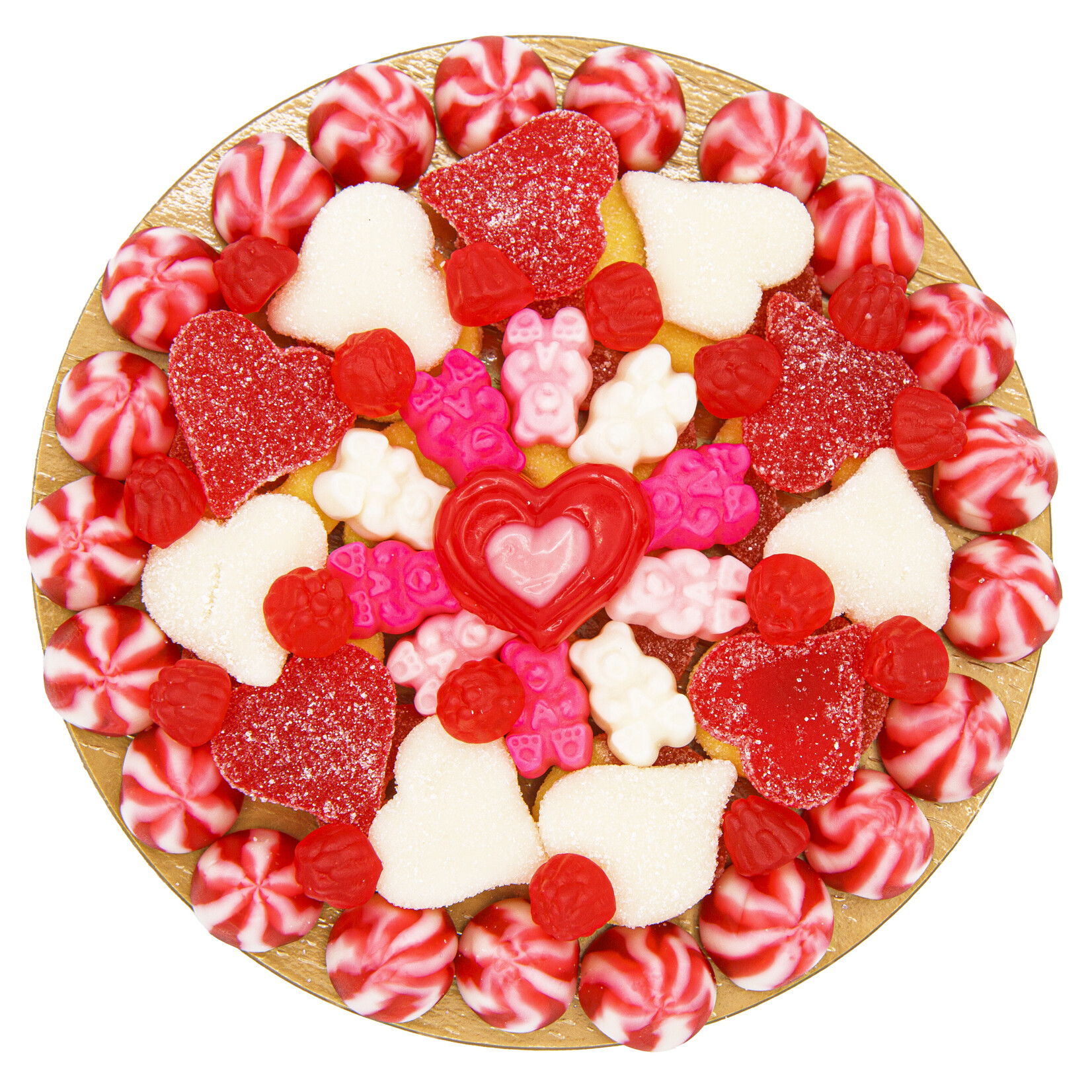Pizza de bonbons St-Valentin 400g