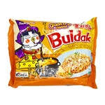 Buldak Buldak Spicy Chicken Noodle Quattro Cheese 5x145g
