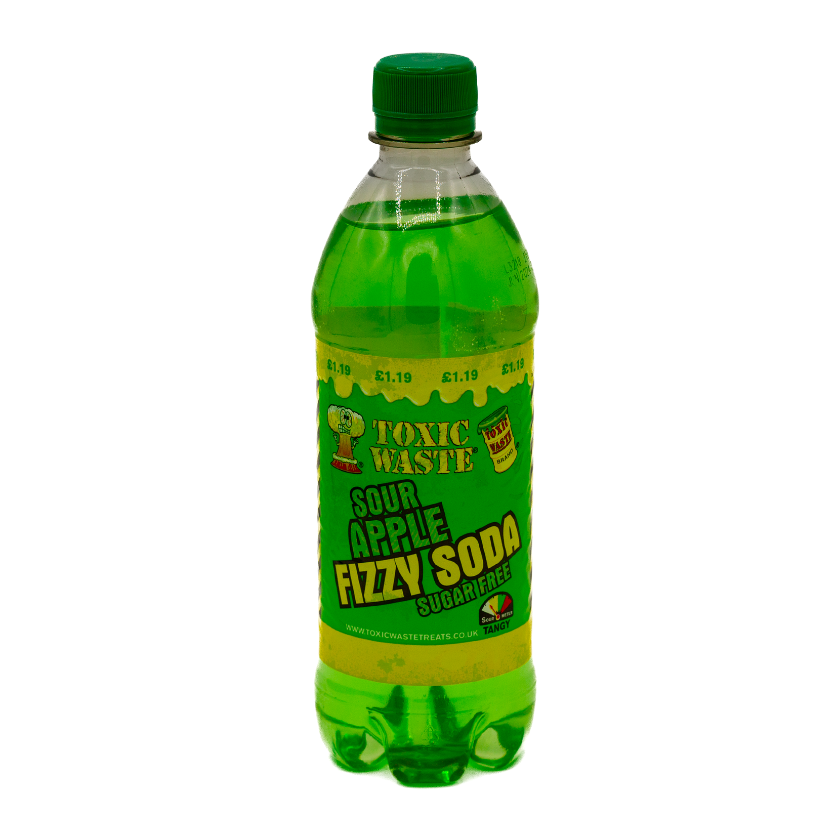 Toxic Waste Toxic Waste Sugar Free green apple drink 500ml