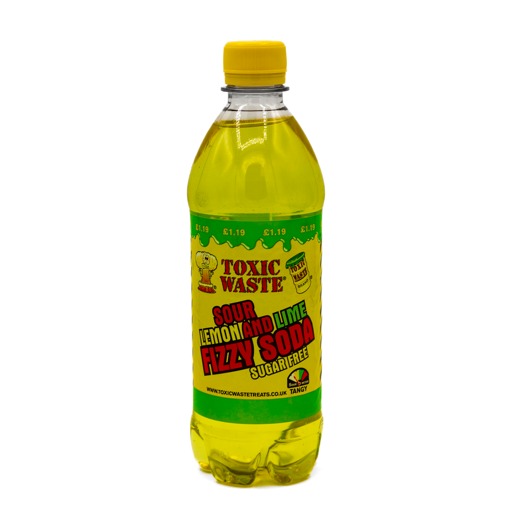 Toxic Waste Boisson Toxic Waste citron & lime sûre Sans Sucre (UK) 500ml