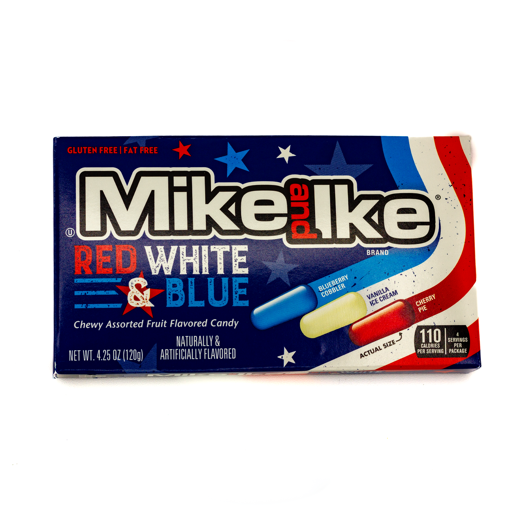 mike and ike Mike & Ike rouge blanc bleu 120g