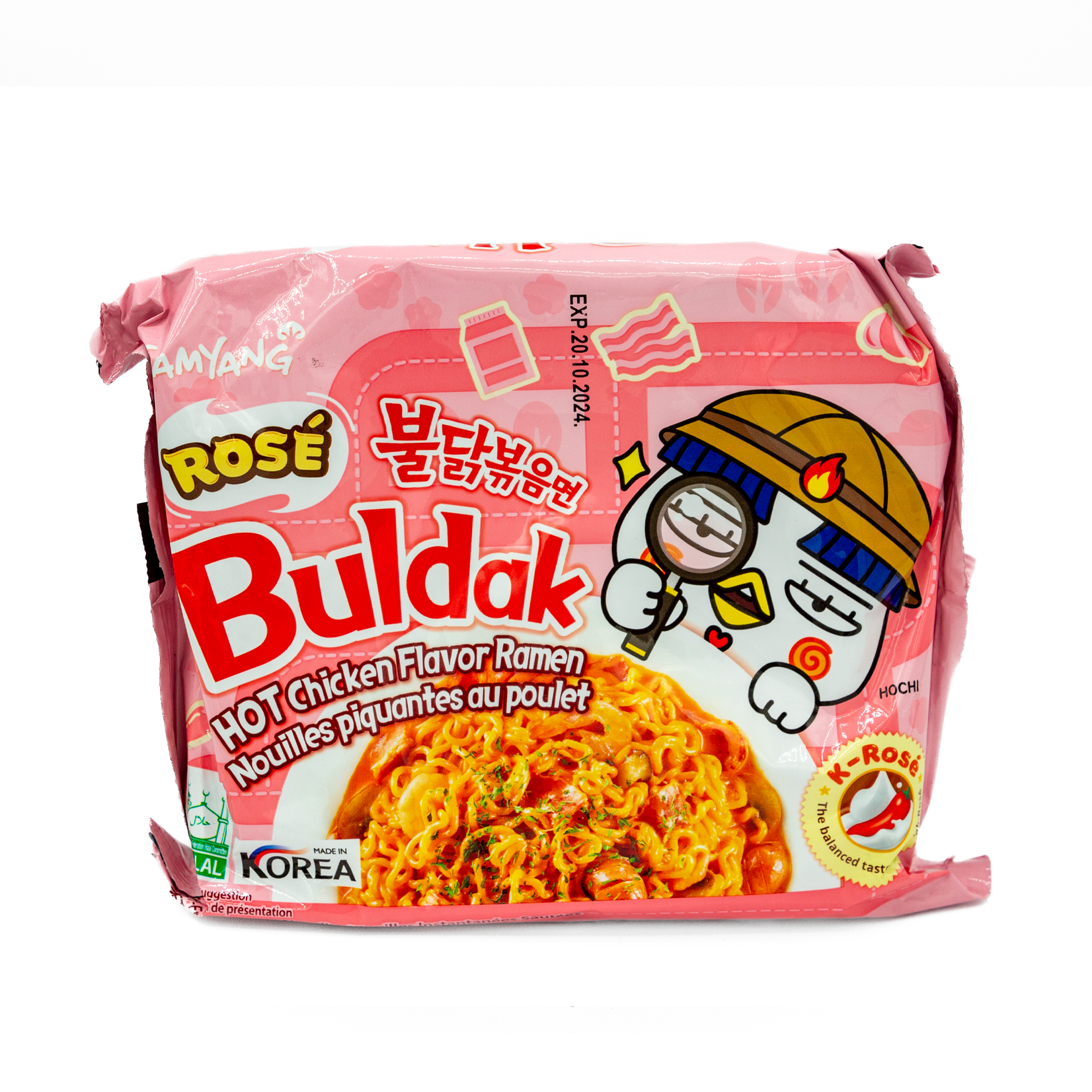 Buldak Buldak poulet épicé rosé