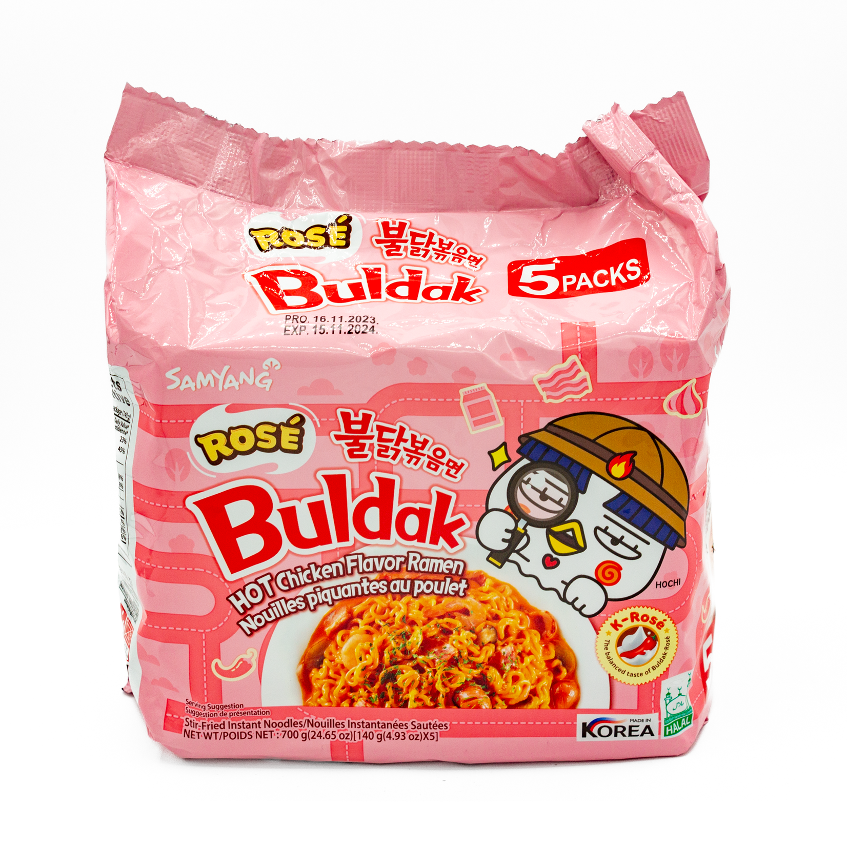Buldak Buldak poulet épicé rosé