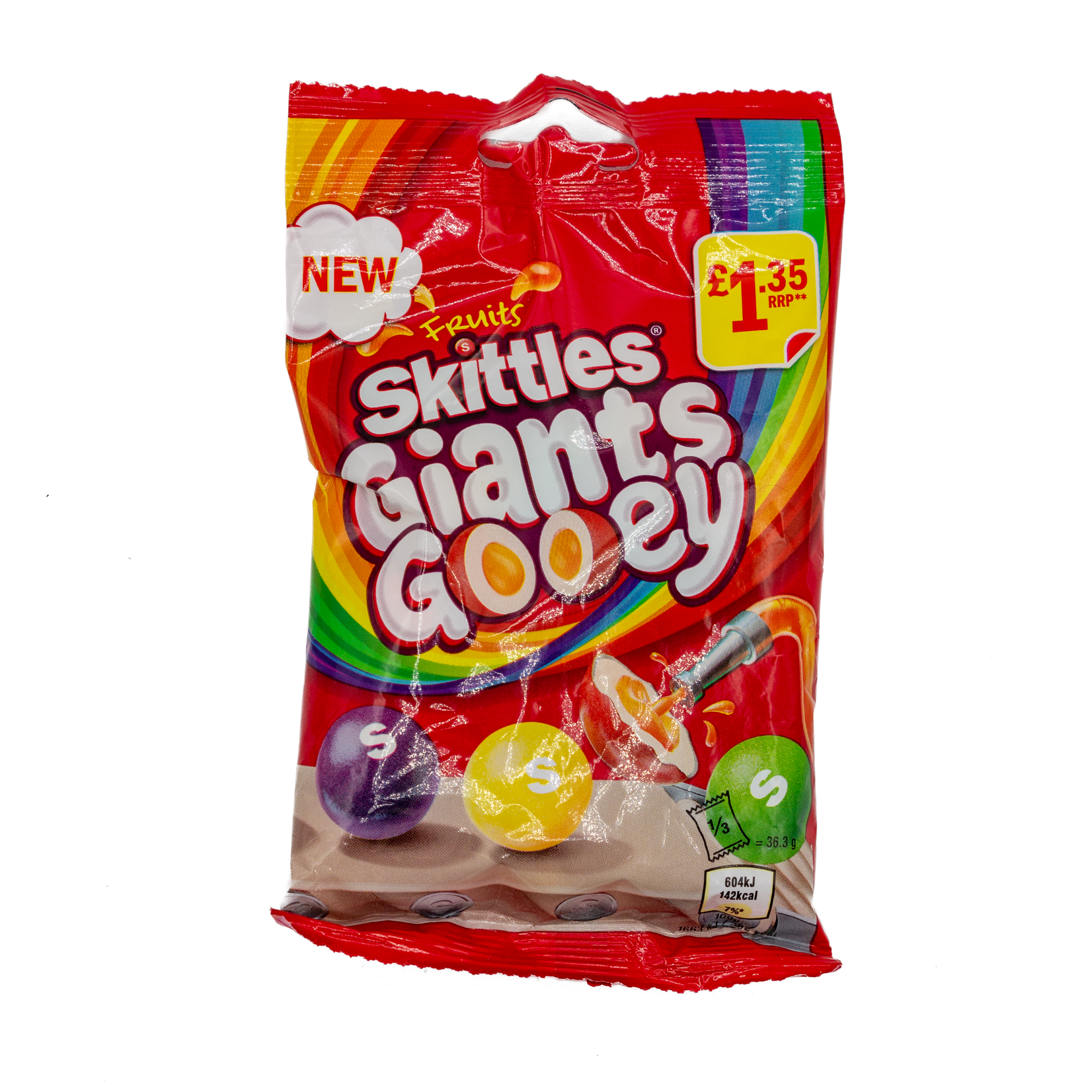Skittles Skittles Géants Gooey 125g