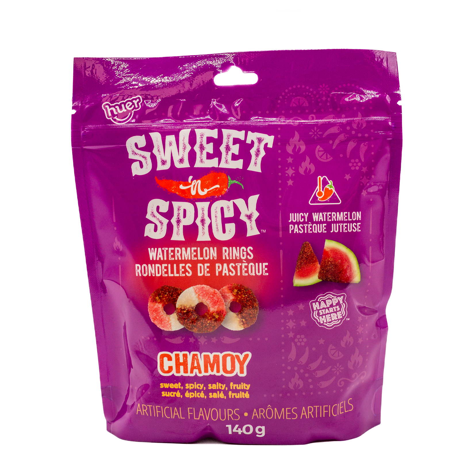 Huer Rondelles de melon Sweet & Spicy chamoy 140g