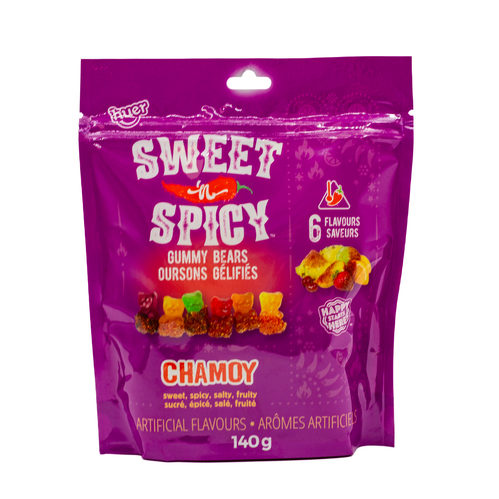 Huer Oursons Gelifiés Sweet & Spicy chamoy 140g
